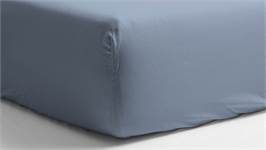 Snoozing katoen-satijn hoeslaken