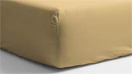 Snoozing katoen-satijn hoeslaken extra hoog