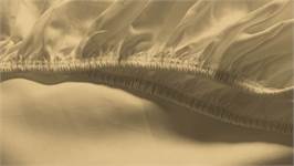 Snoozing katoen-satijn hoeslaken extra hoog