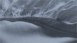 Snoozing katoen-satijn hoeslaken extra hoog