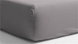 Snoozing katoen-satijn hoeslaken extra hoog