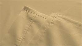 Snoozing katoen-satijn laken