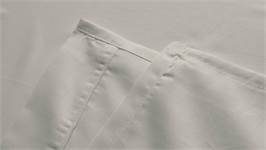 Snoozing katoen-satijn laken