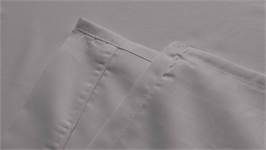 Snoozing katoen-satijn laken