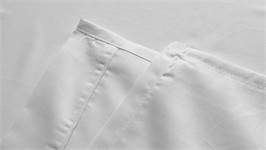 Snoozing katoen-satijn laken