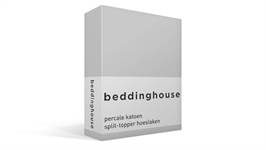 Beddinghouse percale katoen split-topper hoeslaken