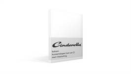 Cinderella katoen kussenslopen (set van 2)