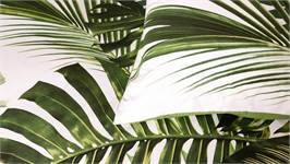 Snoozing Palm Leaves flanel dekbedovertrek