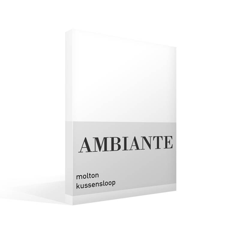 Ambiante molton kussenslopen (set van 2)