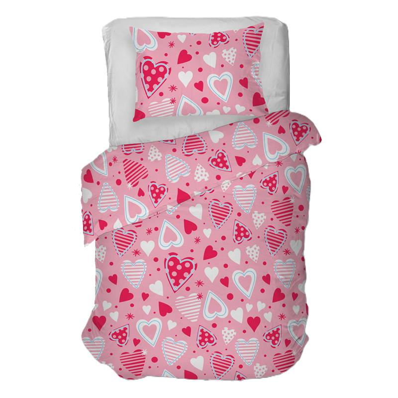 Snoozing Love dekbedovertrek