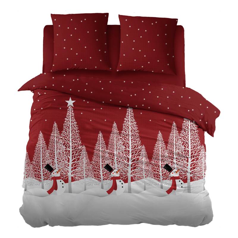 Snoozing Delice flanel dekbedovertrek