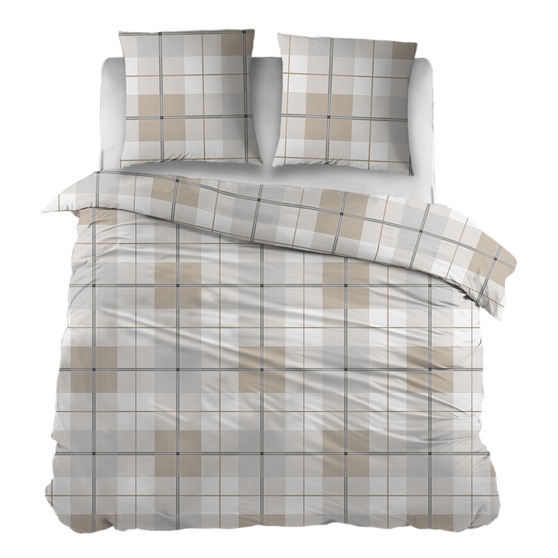 Snoozing Evelien flanel dekbedovertrek