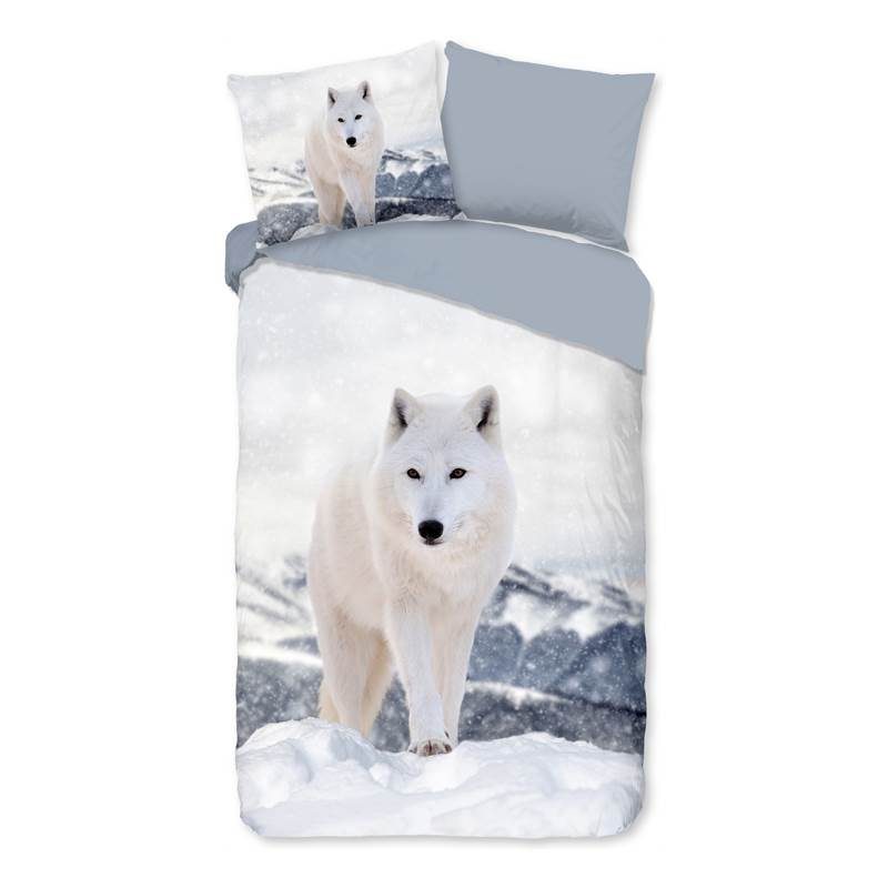 Pure White Fox dekbedovertrek