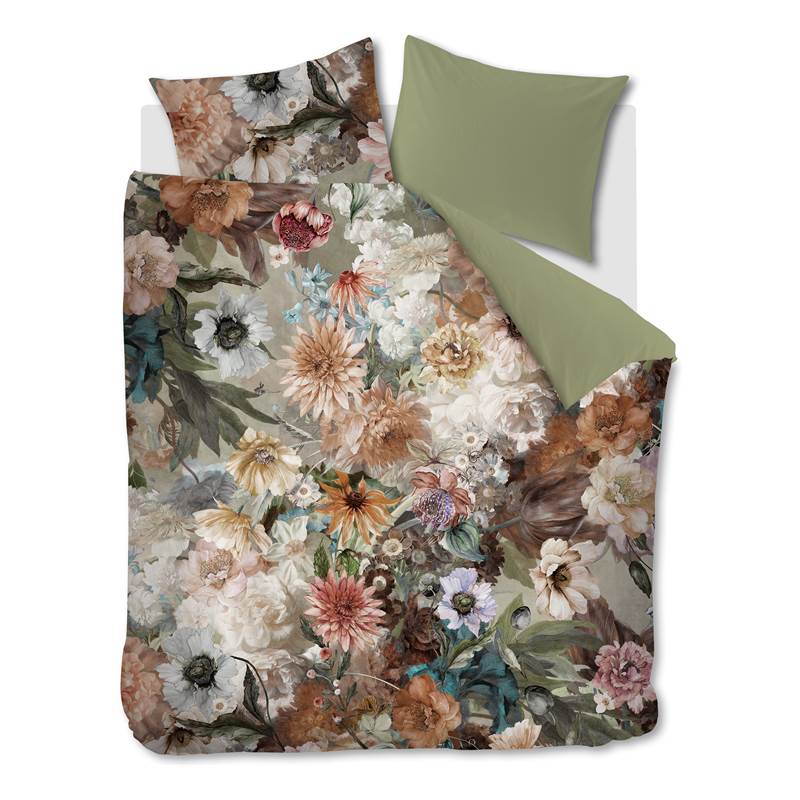 At Home Forever Flowers dekbedovertrek