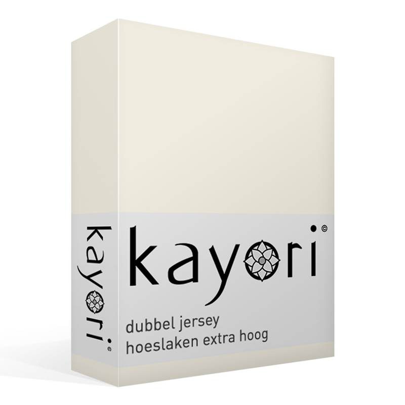 Kayori Saiko dubbel jersey hoeslaken extra hoog