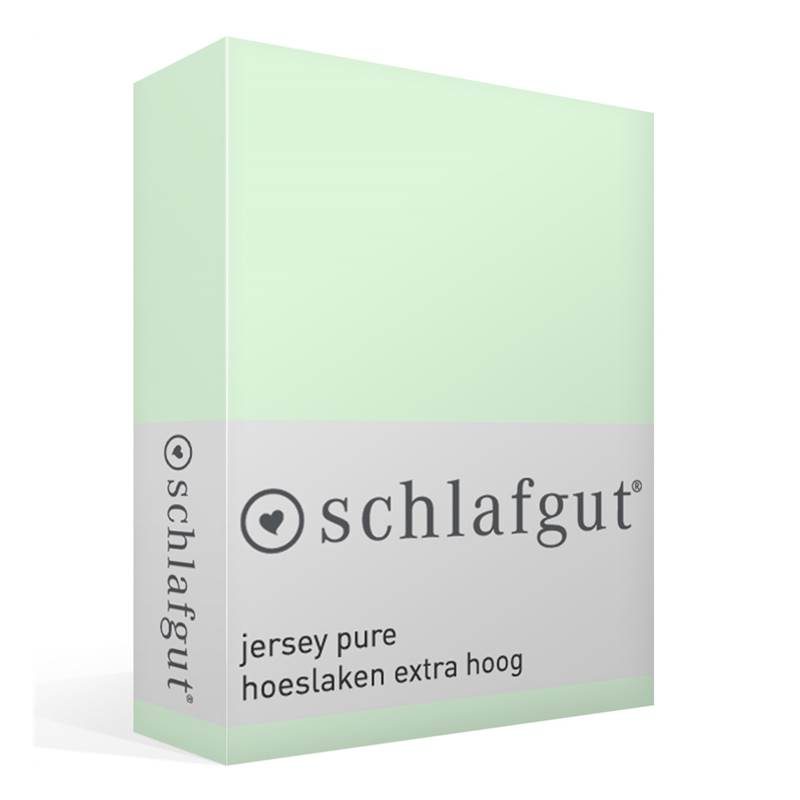 Schlafgut Jersey Pure hoeslaken extra hoog