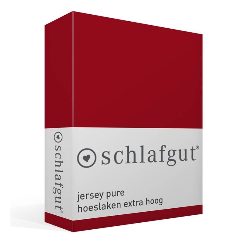 Schlafgut Jersey Pure hoeslaken extra hoog