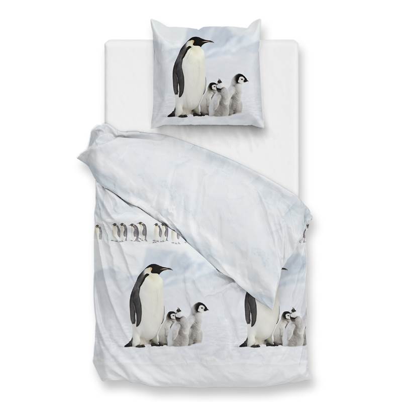 Zohome Pingu flanel dekbedovertrek