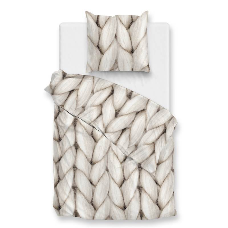 Zohome Merino flanel dekbedovertrek
