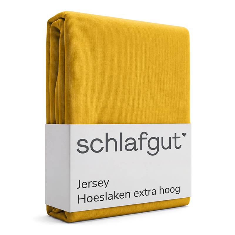 Schlafgut Jersey Pure hoeslaken extra hoog