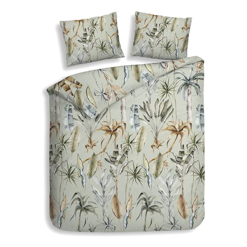 Heckettlane Areca flanel dekbedovertrek