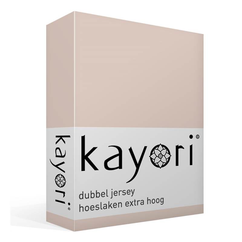 Kayori Saiko dubbel jersey hoeslaken extra hoog