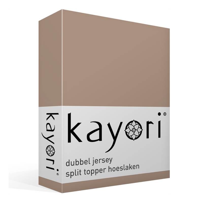 Kayori Saiko dubbel jersey split-topper hoeslaken