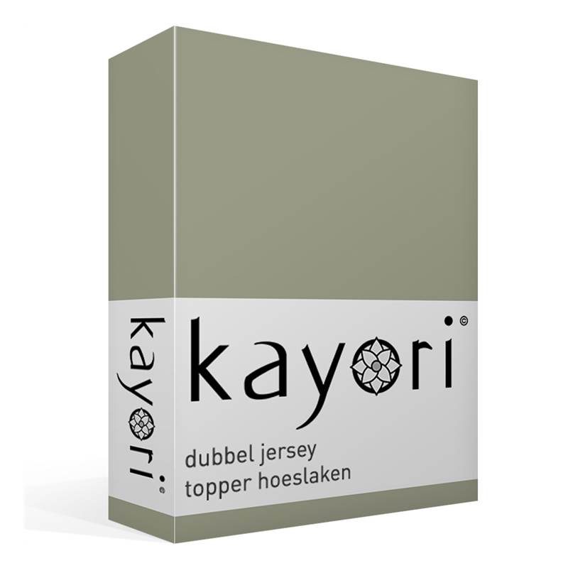 Kayori Saiko dubbel jersey topper hoeslaken