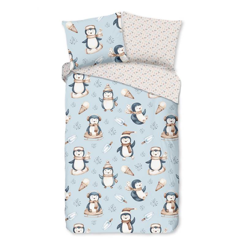 Good Morning Jani flanel dekbedovertrek