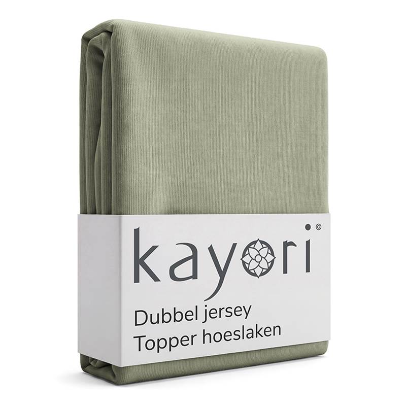 Kayori Saiko dubbel jersey topper hoeslaken