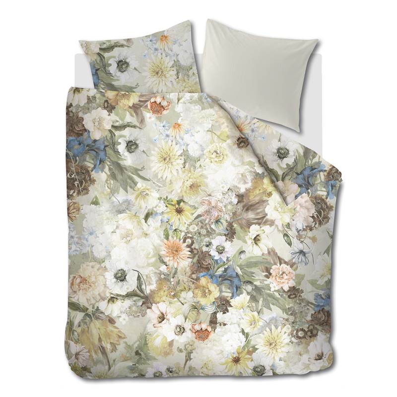 At Home Forever Flowers dekbedovertrek