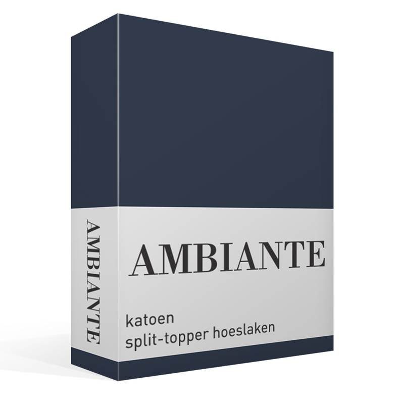 Ambiante Cotton Uni split-topper hoeslaken