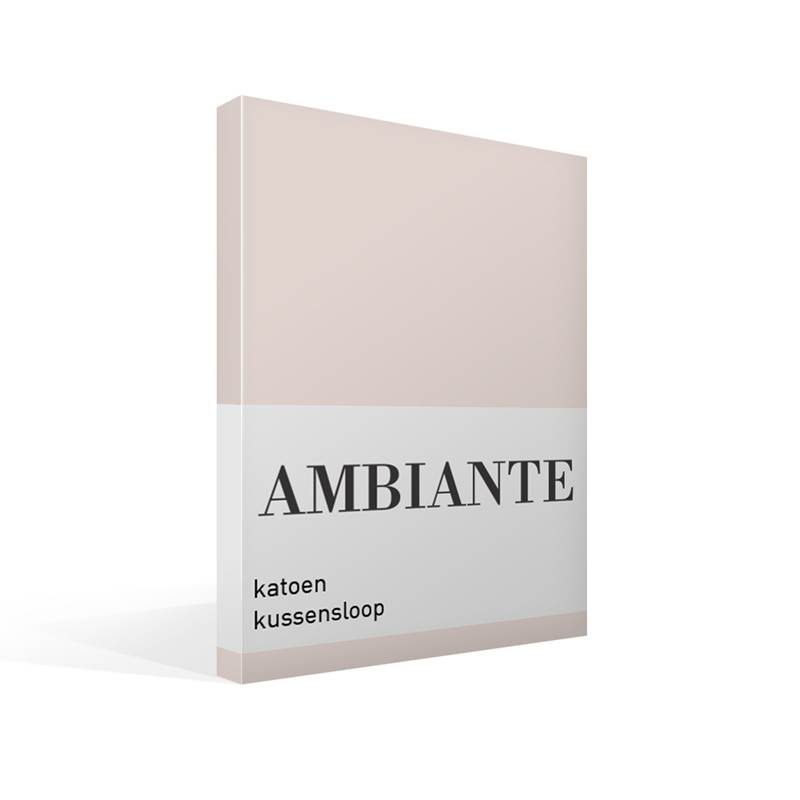Ambiante Cotton Uni kussenslopen (set van 2)