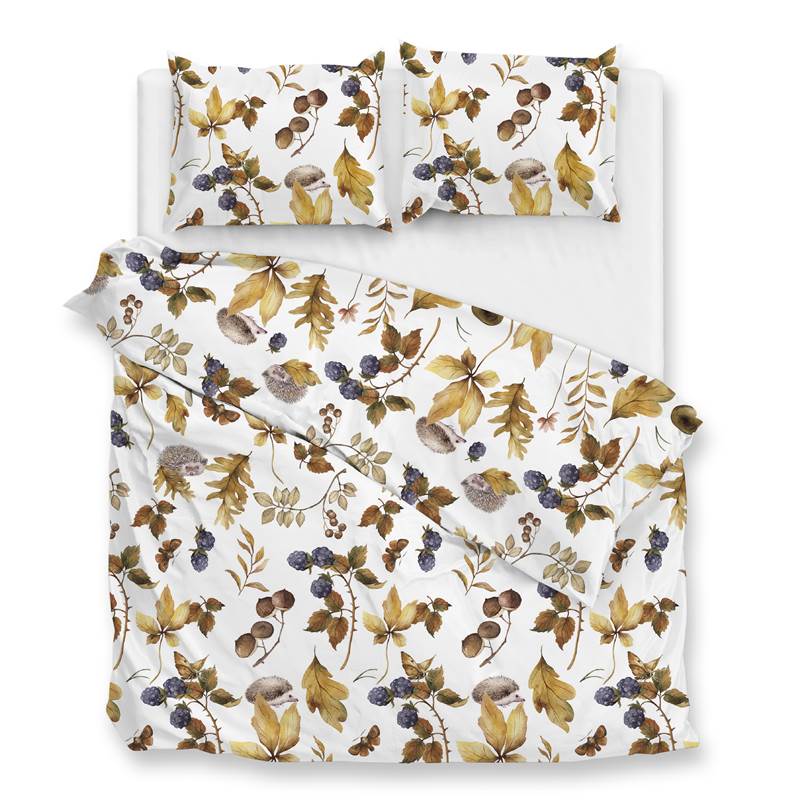 Zohome Castagno flanel dekbedovertrek