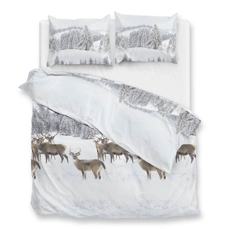Zohome Cervo flanel dekbedovertrek