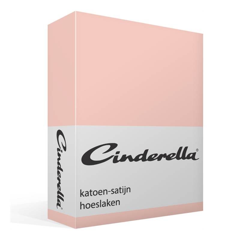 Cinderella katoen-satijn hoeslaken