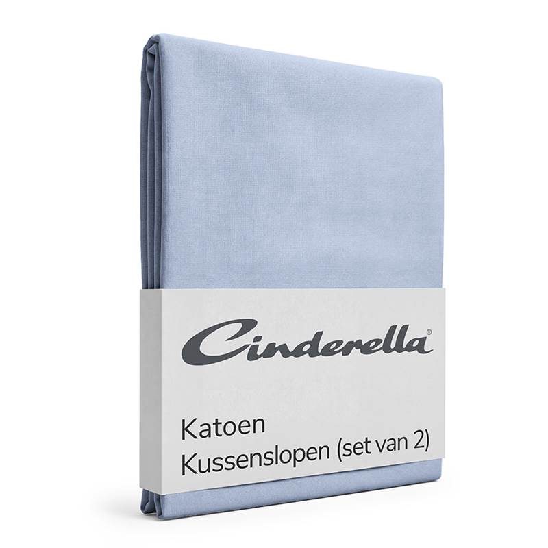 Cinderella katoen kussenslopen (set van 2)