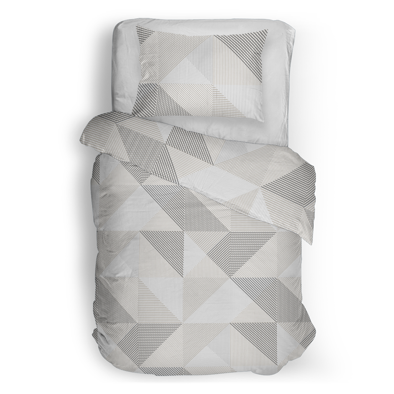 Snoozing Gusta flanel dekbedovertrek