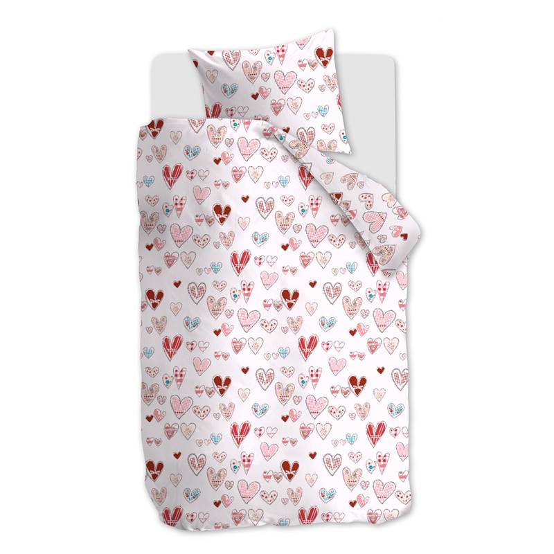 Beddinghouse Kids Sweethearts flanel dekbedovertrek