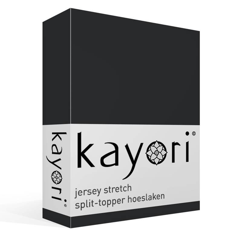 Kayori Shizu jersey stretch split-topper hoeslaken