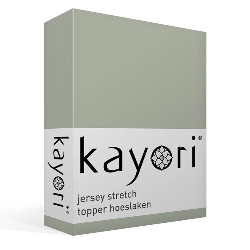 Kayori Shizu jersey stretch topper hoeslaken
