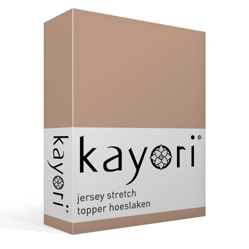 Kayori Shizu jersey stretch topper hoeslaken