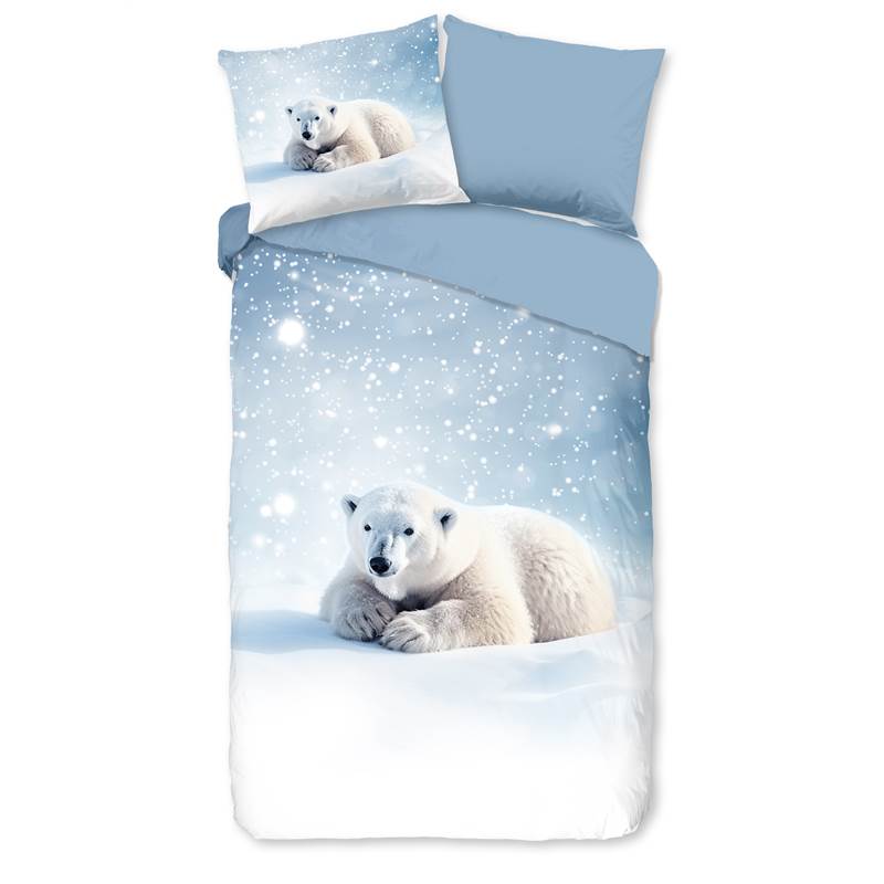 Good Morning Esben flanel dekbedovertrek