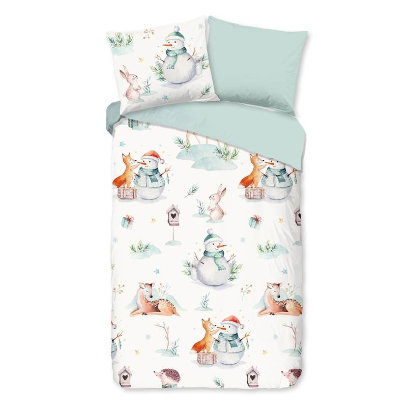 Good Morning Magicwinter flanel dekbedovertrek
