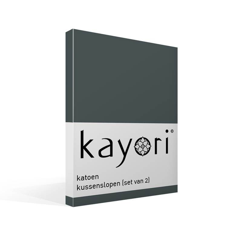 Kayori Kai katoen kussenslopen (set van 2)