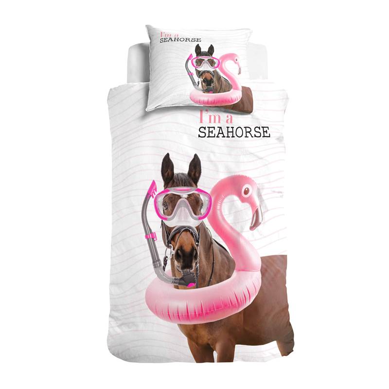 Little Monster I'm a Seahorse dekbedovertrek