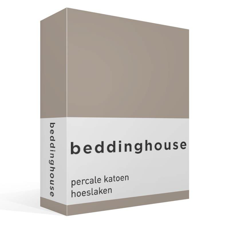 Beddinghouse percale katoen hoeslaken