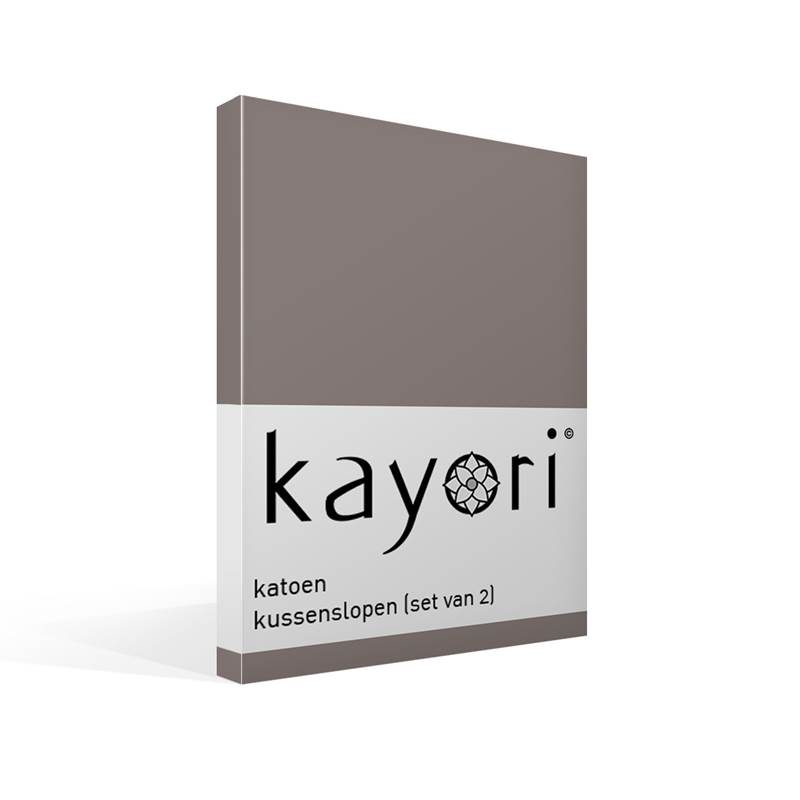 Kayori Kai katoen kussenslopen (set van 2)