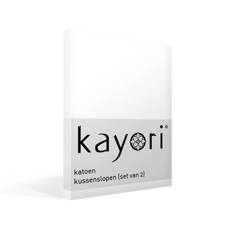 Kayori Kai katoen kussenslopen (set van 2)