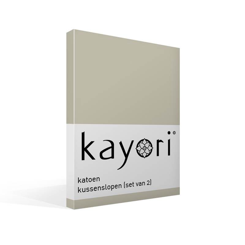 Kayori Kai katoen kussenslopen (set van 2)